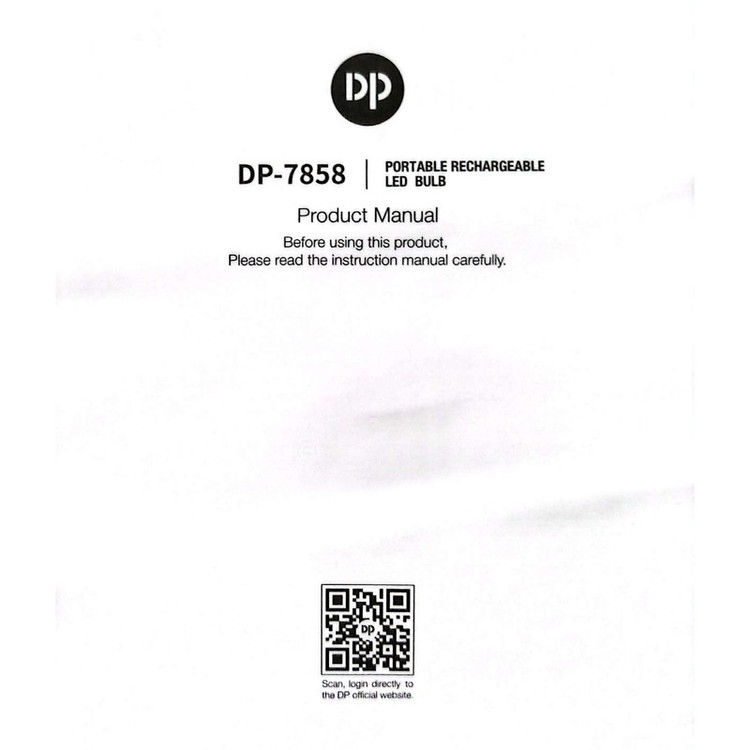 چراغ اضطراری شارژی 80 وات دی پی مدل DP-7858